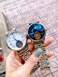Đồng hồ Vacheron Constantin lộ máy cơ Vacheron Constantin TourBillon màu bạc 2 – DWatch