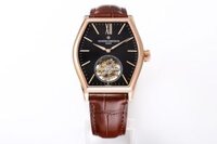 ĐỒNG HỒ VACHERON CONSTANTIN MALTE TOURBILLON ROSE GOLD 30130 REP 11 MẶT ĐEN 38X49MM