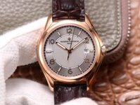ĐỒNG HỒ VACHERON CONSTANTIN FIFTYSIX ROSE GOLD DÂY DA FAKE 1:1 ZF FACTORY 40MM