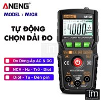 Đồng Hồ Vạn Năng ANENG M108 Tự Động Chọn Dải