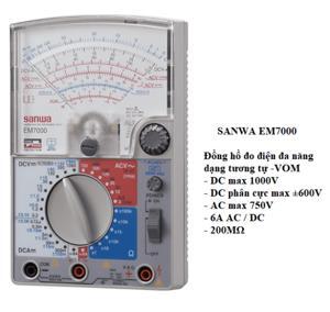 Đồng hồ vạn năng chỉ thị kim Sanwa EM7000
