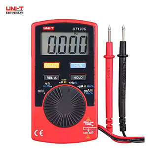 Đồng hồ vạn năng điện tử bỏ túi tự động Uni-Trend UT120C