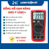 Đồng hồ vạn năng điện tử Uni-T UT136C+, đồng hồ vạn năng Uni-Trend UT136C+ chất lượng tốt - Linh kiện HT