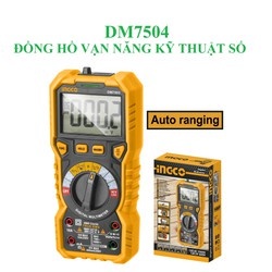 Đồng hồ vạn năng kỹ thuật số Ingco DM7504