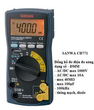 Đồng hồ vạn năng Sanwa CD771