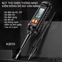 Đồng hồ vạn năng thế hệ mới A3010 kiêm bút thử điện thông minh, kiểm tra dây điện đứt ngầm, đo thông mạch