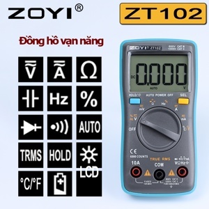 Đồng hồ vạn năng Zoyi ZT-102