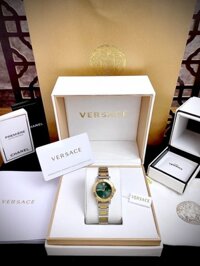 Đồng hồ Versace Petit nữ mặt xanh VE6M00622 Like Auth 28mm