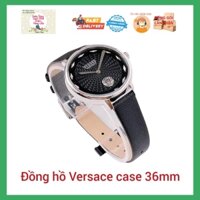 Đồng hồ Versus by Versace nữ dây da đen case 36mm