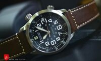 Đồng hồ Victorinox Airboss Swiss Army Automatic 241507 Mens Watch Brown Leather Band