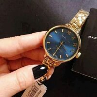 ĐỒNG HỒ XÁCH TAY NỮ MARC BY MARC JACOBS Sally Blue Dial Gold-tone Ladies Watch

/MBM3366/CASE 36MM
