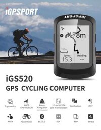 Đồng hồ xe đạp định vị GPS IGPSPORT – IGS520