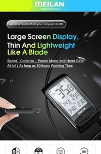 Đồng hồ xe đạp thể thao kết nối sensor MEILAN M4