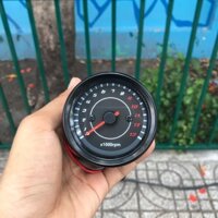 Đồng hồ xe đo tua máy có đèn