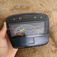 Đồng hồ xe máy Super Dream mặt vàng Osakar