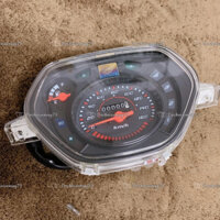 Đồng hồ xe máy Wave i Osakar kèm tem cánh chim titan