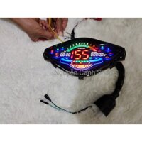 ĐỒNG HỒ- XE WAVE RS ĐIỆN TỬ-- MẪU 2022-- GẮN XE TRUNG QUỐC VÀ NHẬT -xài điện bình 12V