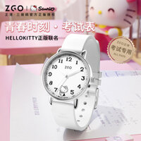 Đồng hồ ZGO x Sanrio HelloKitty dành cho bé gái Đồng hồ thạch anh chống trầy xước chống nước Kỳ thi học sinh 2200