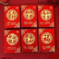 [Đóng hộp dày] Túi phong bì màu đỏ cao cấp lấp lánh mờ 2025 Phong cách mới Li Shi Seal Đêm giao thừa năm mới phổ thông