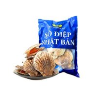 [Đông lạnh] Sò điệp Nhật nguyên vỏ HG 1kg (Size 8 - 12 con/kg) - I0015436