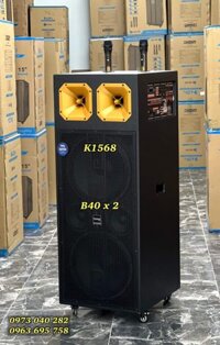 Dòng loa đứng bass 40 đôi với 6 củ loa công suất uy lực mà vẫn gọn gàng kanway k1568