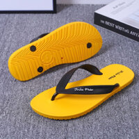 Đông Nam Á Việt Nam Thái Lan Chính Hãng Nhập Khẩu Cao Su Đế Cứng Thời Trang Khử Mùi Cao Cấp Chống Trơn Trượt Mùa Hè Flip-Flops Nam Nữ