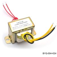 Đồng nguyên chất Đôi 12V30W Fire Bull 110V220V Bộ khuếch đại công suất tùy chọn Bảng tông màu phía trước Máy biến áp nguồn EI vuông