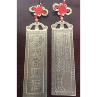 Đồng Nguyên Chất Kim Bài Thiên Quan Tứ Phước Phong Thủy