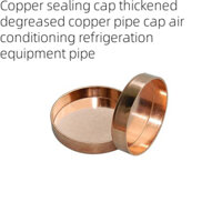 Đồng Niêm Phong Nắp Dày Chất nhờnCopper Nắp Ống Điều Hòa Không Khí Thiết Bị Làm Lạnh Ống Cắm Nắp Hàn 9,52-108Cap