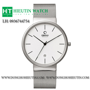 Đồng nồ nam dây thép không gỉ Obaku V153GDCIMC