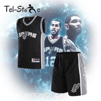 [Đồng phục bóng rổ] CLB San Antonio Spurs (đen)