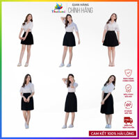 Đồng phục chân váy xếp ly Thái Lan nhỏ cạp chun co dãn form dáng trẻ trung