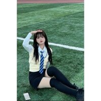 Đồng phục học sinh phong cách Hàn Quốc Việt Nam JK Set Đồ dùng học sinh Đồng phục lớp Thiết kế mong muốn thuần khiết cho cô gái nóng bỏng Áo vest Áo sơ mi Váy ngắn