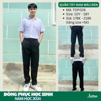👍👍Đồng Phục Học Sinh - Quần Học Sinh  Jadiny Cấp 1,2,3 (30kg đến 65kg)