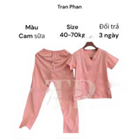 ĐỒNG PHỤC SPA/ĐỒNG PHỤC Y TẾ MÀU CAM SỮA