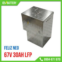 Đóng PIN Xe Máy Điện VinFast Feliz Neo (Bỏ Cốp – Phiên Bản Cao Cấp) 67V 30AH LFP