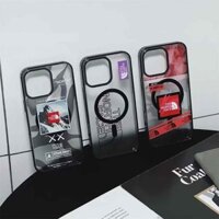 Dòng sản phẩm tẩy tế bào chết da từ tính 2 trong 1 - Ốp điện thoại phía bắc cho iPhone 16 15 14 Plus Pro Max 13 12 11 Pro Max full Cover