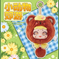 Dòng sản phẩm thú nhỏ đi chơi hộp blind box bất ngờ đồ chơi nhồi bông ba lô móc khóa phụ kiện túi xách nữ