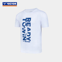 Dòng tập luyện áo cầu lông VICTOR Áo thun thể thao nam nữ ngắn tay 100% Cotton 302