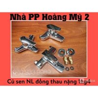 [Đồng Thau 1kg4] Củ sen tắm nóng lạnh đồng thau mạ Crom bóng nặng 1kg4 nước mạnh