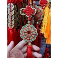 Đồng thau nguyên chất, hoa mận, tiền Mười Hoàng đế, tiền năm Hoàng đế, Mặt dây chuyền ô tô bằng đồng nguyên chất, quà tặng