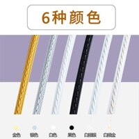 [Dòng trang trí] Dòng khuôn trang trí tường châu Âu, dòng PVC bán tròn mềm, khung gương nền tường, khung ảnh, tủ quần áo, dòng thạch cao trang trí trần PU, phân tử cao