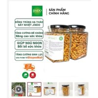 Đông trùng hạ thảo 100g sấy nhiệt thượng hạng chính hãng JINDO2