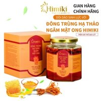Đông Trùng Hạ Thảo Ngâm Mật Ong  Trên giá Thể Gạo Lứt Himiki ( 500ml )