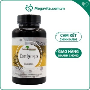 Đông trùng hạ thảo Pure Cordyceps Aloha Capsules 525mg - 90 viên