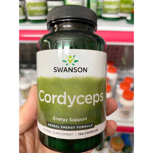 Đông trùng hạ thảo Swanson Cordyceps Sinensis 120 viên