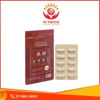 Đông trùng hạ thảo Tenken bồi bổ cơ thể gói 10 viên