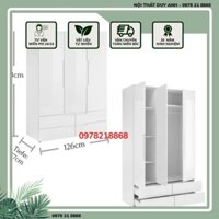 Đóng tủ áo acrylic an cường hiện đại - Giá gốc tại XƯỞNG Tphcm