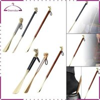 Động Vật Trang Trí Bằng Gỗ Trợ Giúp Tay Cầm Dài Dụng Cụ Tay Cầm Dài Shoehore Cho Nam Nữ Giày Thể Thao Giày Cao Cấp