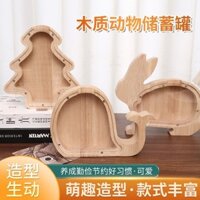 Động Vật Trong Suốt Bằng Gỗ Heo Đất Handmade Nhà Trẻ Em Trang Trí Trang Trí